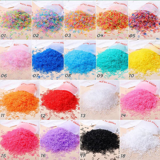 Colorful Kids Hair Tie Set