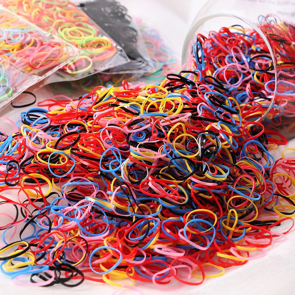 Colorful Kids Hair Tie Set