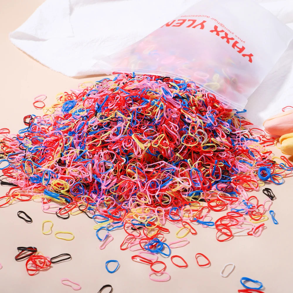 Colorful Kids Hair Tie Set