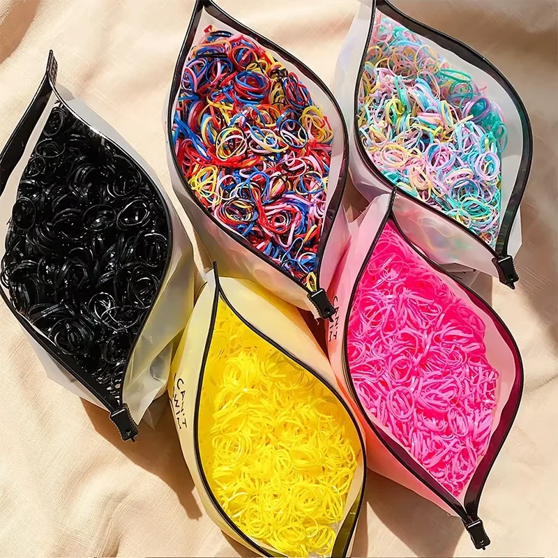 Colorful Kids Hair Tie Set
